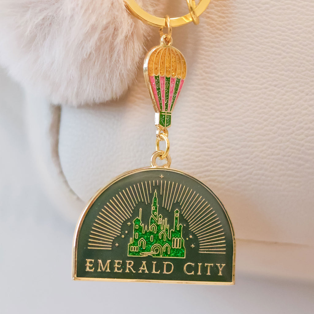 Product image Wicked - Emerald City Logo Keychain