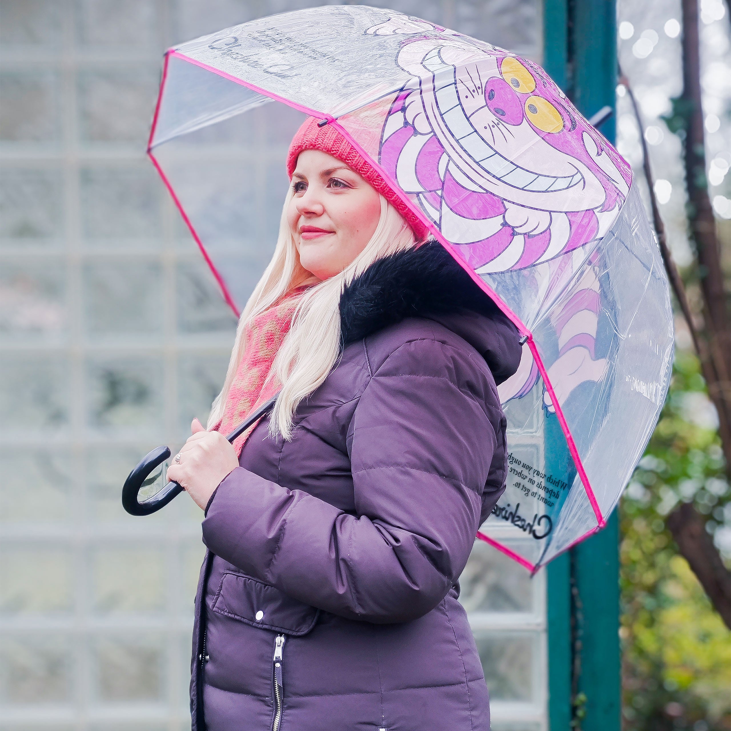 Product image Cheshire Cat Umbrella - Alice in Wonderland