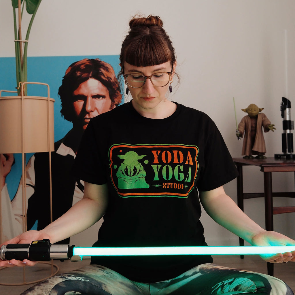 Product image Star Wars - Yoda Yoga Studio T-Shirt black