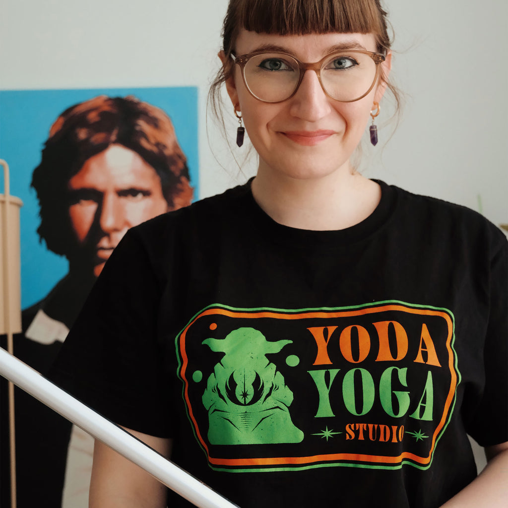 Product image Star Wars - Yoda Yoga Studio T-Shirt black