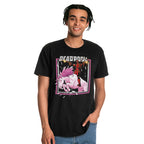 Product image Deadpool - Pink Unicorn Ride T-Shirt Black