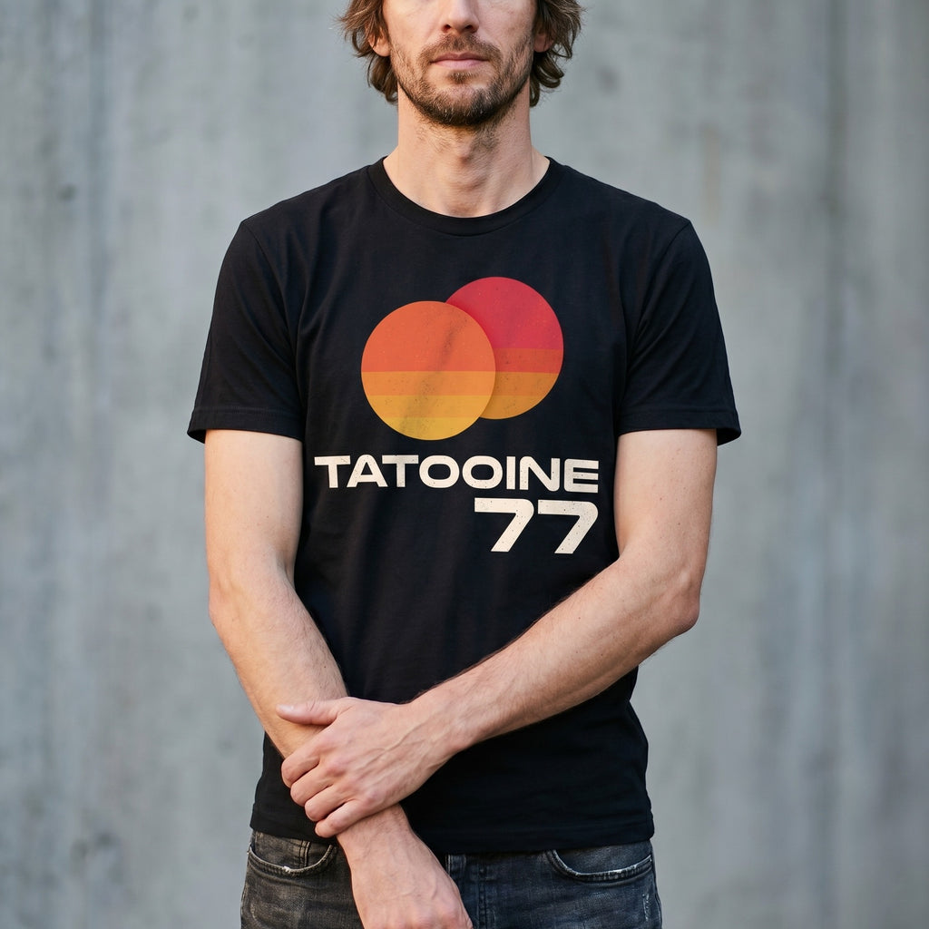 Product image Star Wars - Tatooine 77 Black T-Shirt