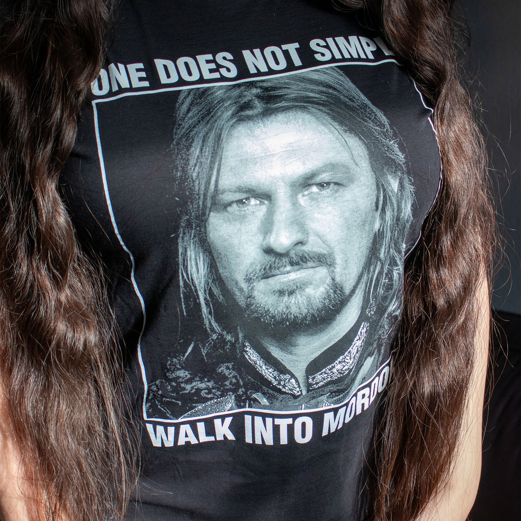 Product image Boromir One Does Not Simply Walk Into Mordor T-Shirt - The Lord of the Rings