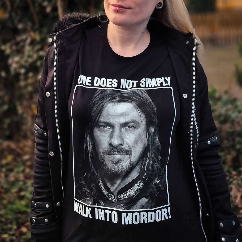 Product image Boromir One Does Not Simply Walk Into Mordor T-Shirt - The Lord of the Rings