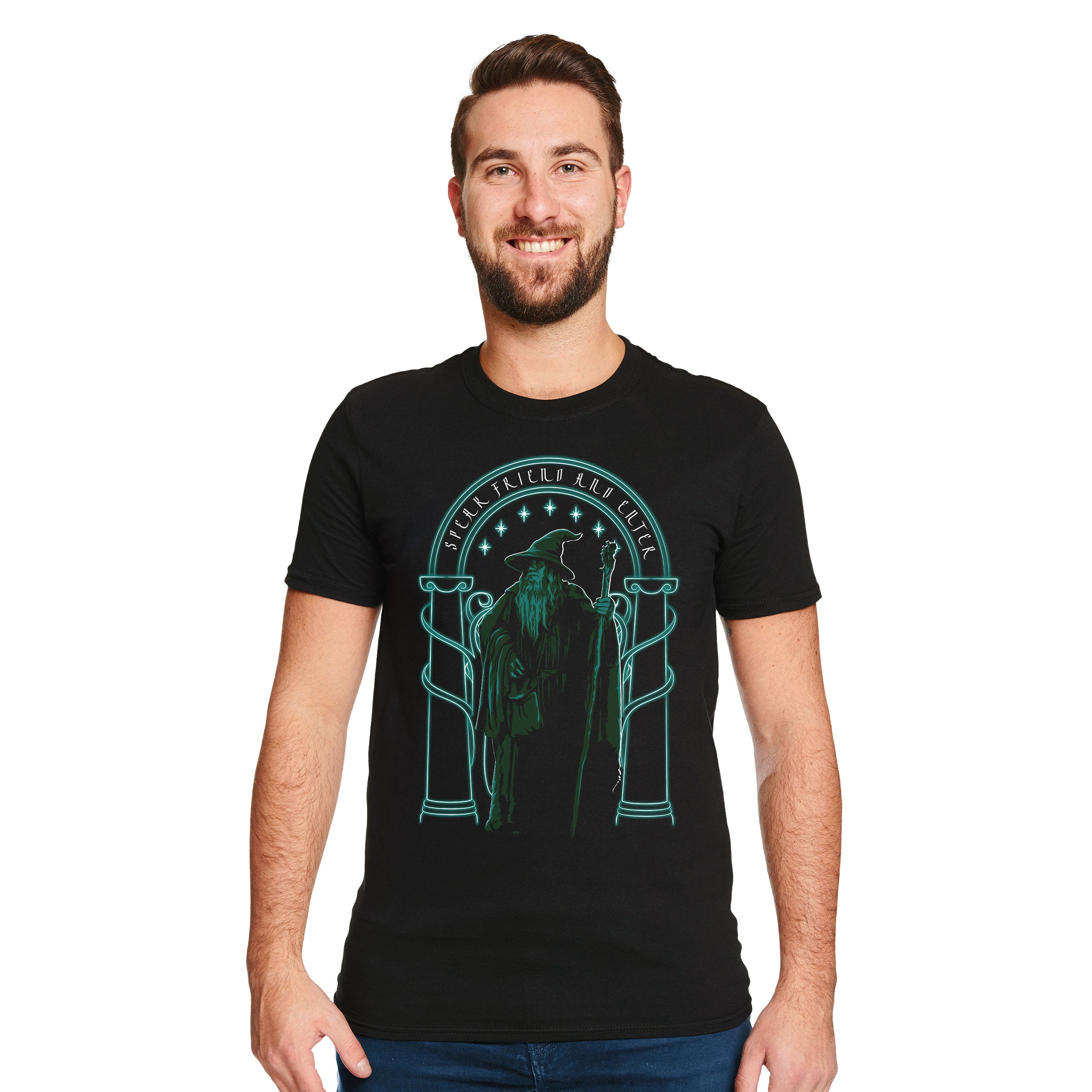 Product image Gandalf Doors of Durin T-Shirt - The Lord of the Rings