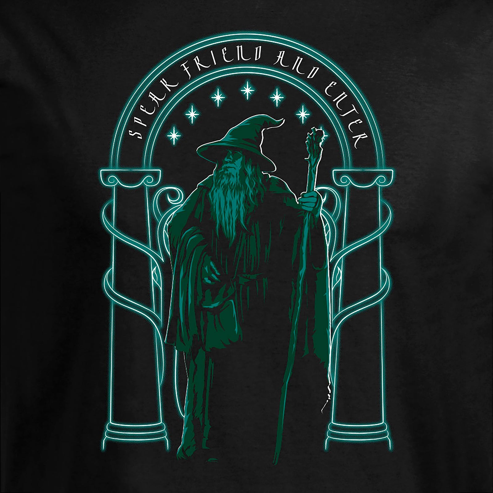Product image Gandalf Doors of Durin T-Shirt - The Lord of the Rings