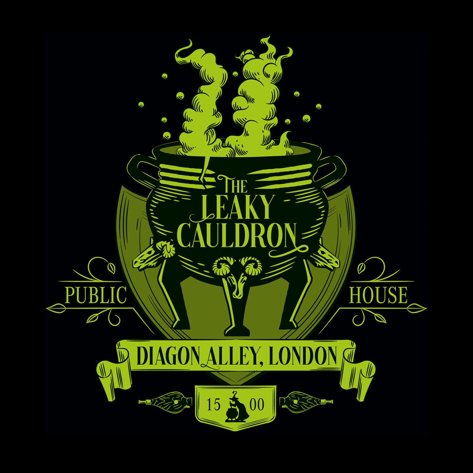Product image Leaky Cauldron T-Shirt black - Harry Potter