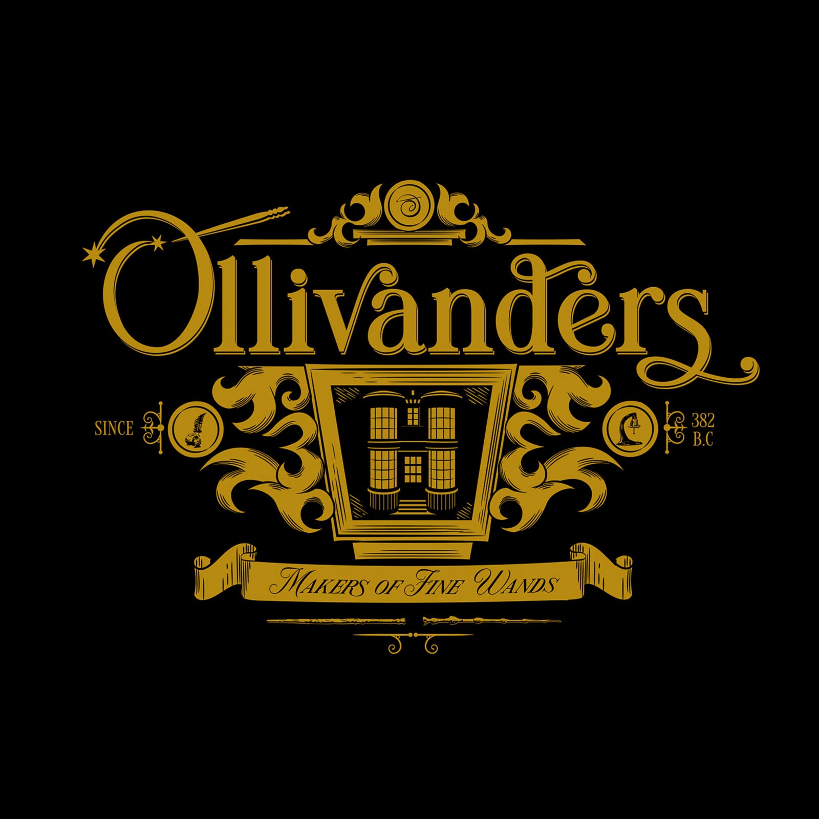 Product image Ollivanders T-Shirt black - Harry Potter