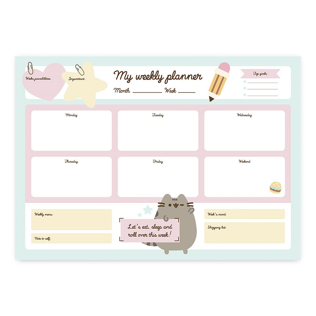 Product image Pusheen - Eat and Sleep Weekly Planner