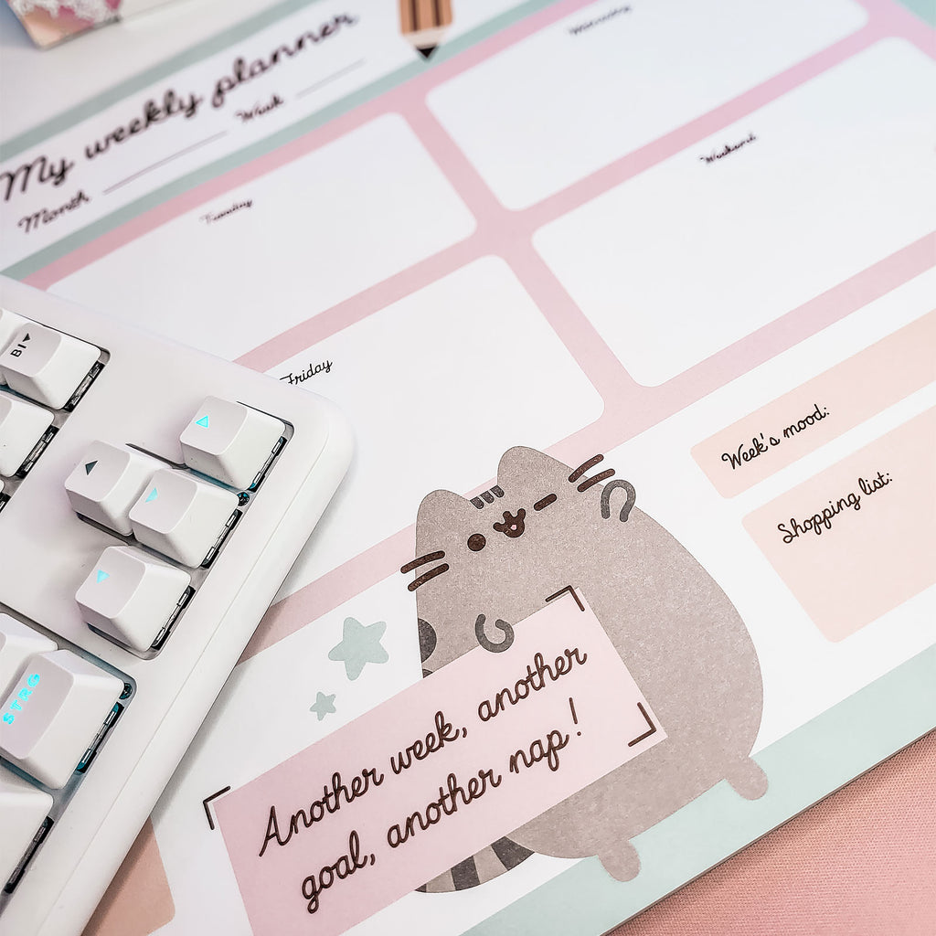 Product image Pusheen - Eat and Sleep Weekly Planner