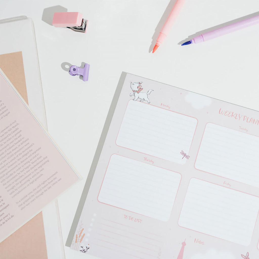 Product image Aristocats - Bonjour Marie Weekly Planner
