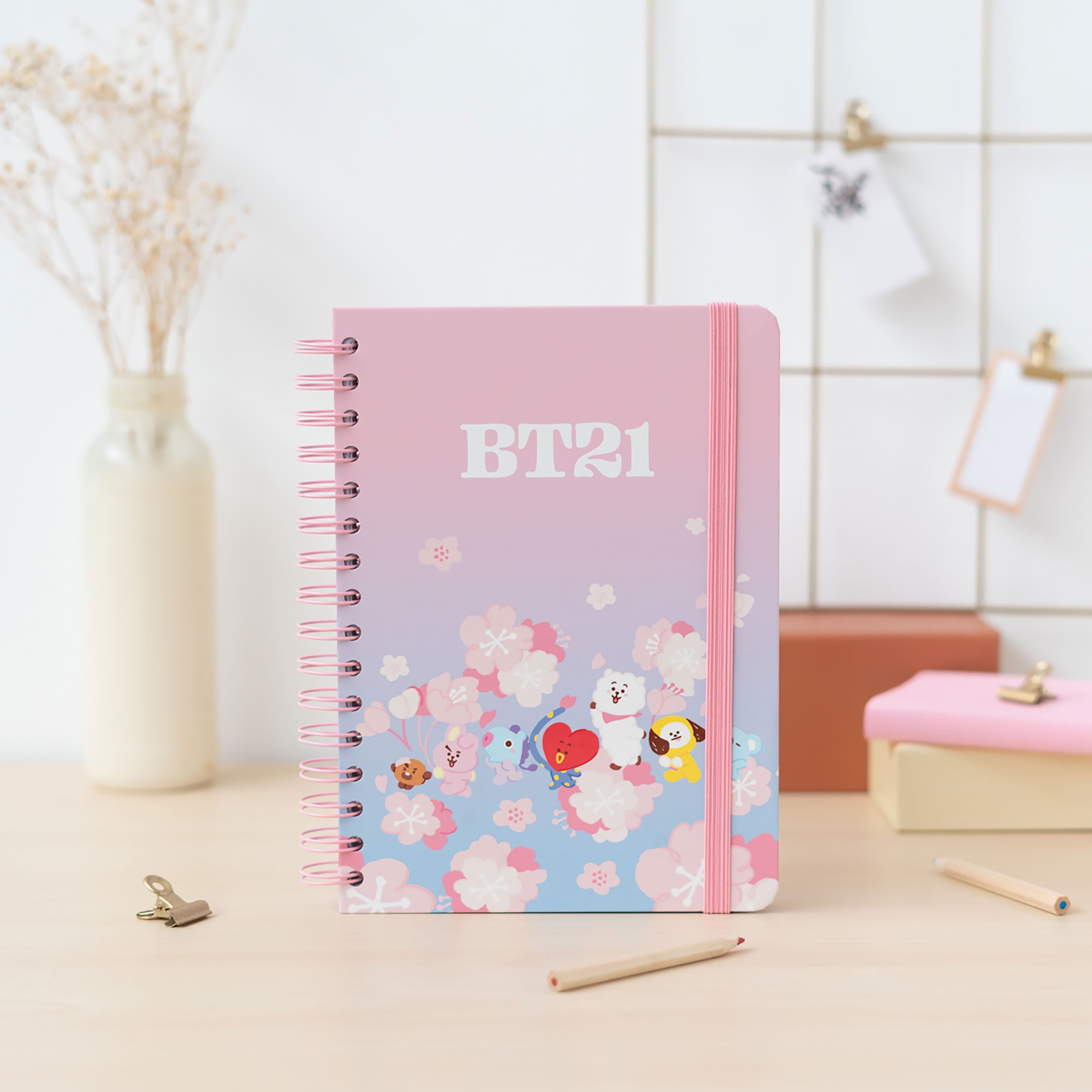 Product image BT21 - Cherry Blossom Notebook