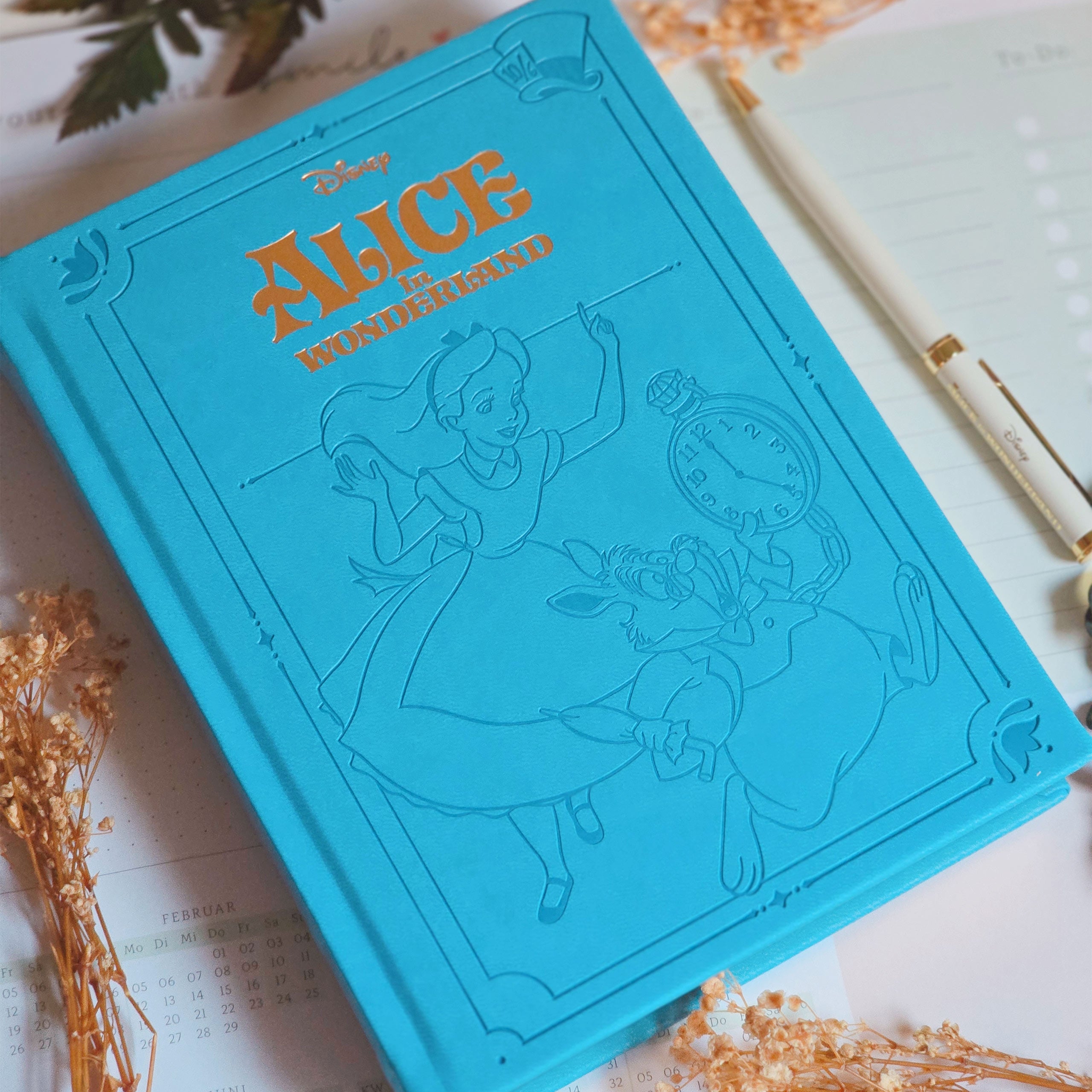 Product image Alice in Wonderland - Tea Time Premium Notebook with Ballpoint Pen
