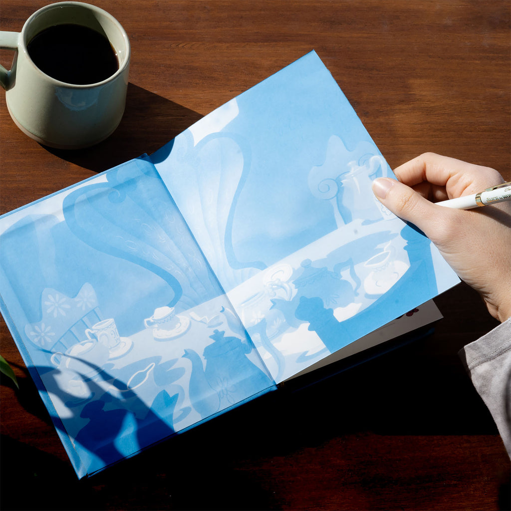 Product image Alice in Wonderland - Tea Time Premium Notebook with Ballpoint Pen