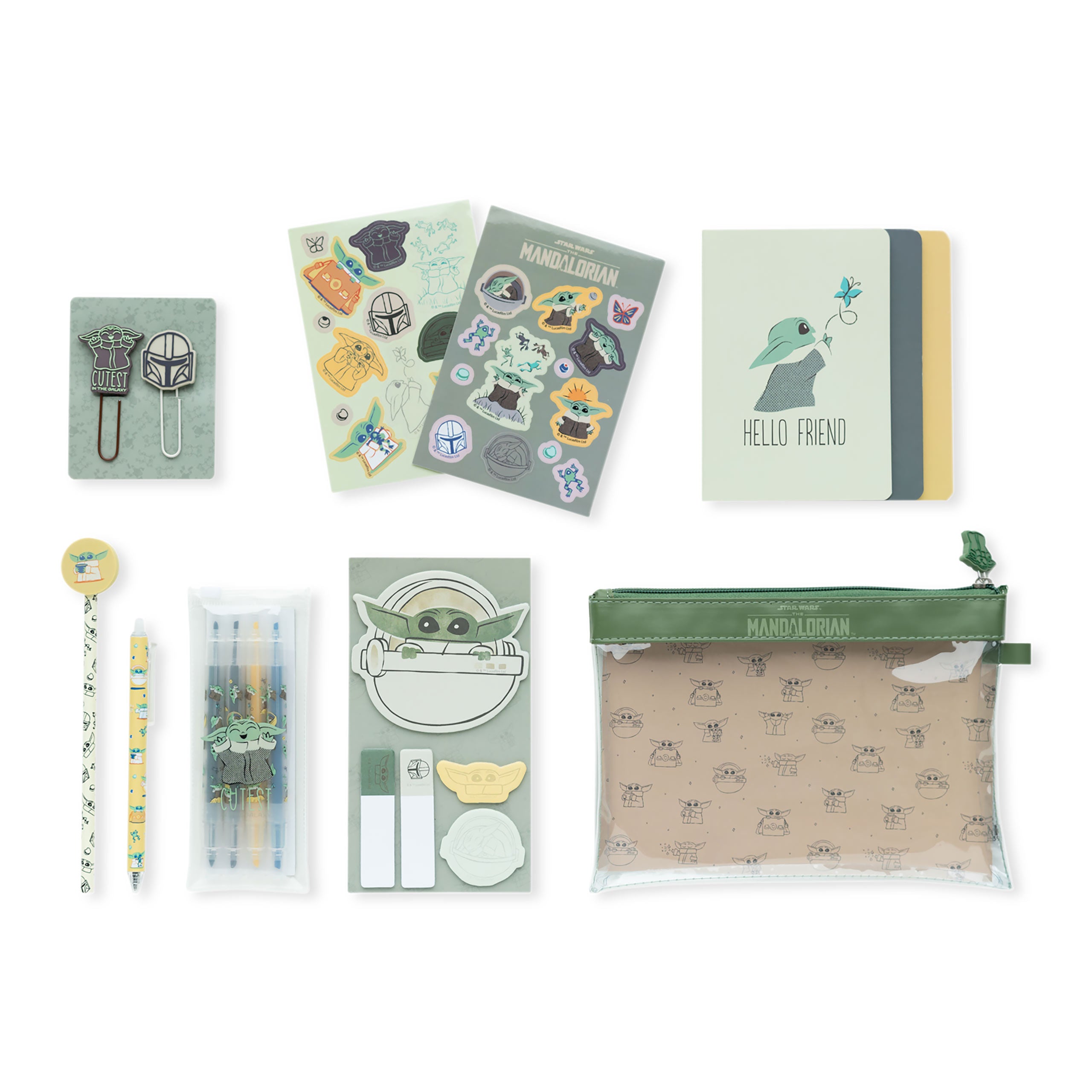 Product image Star Wars The Mandalorian - Grogu Writing Set