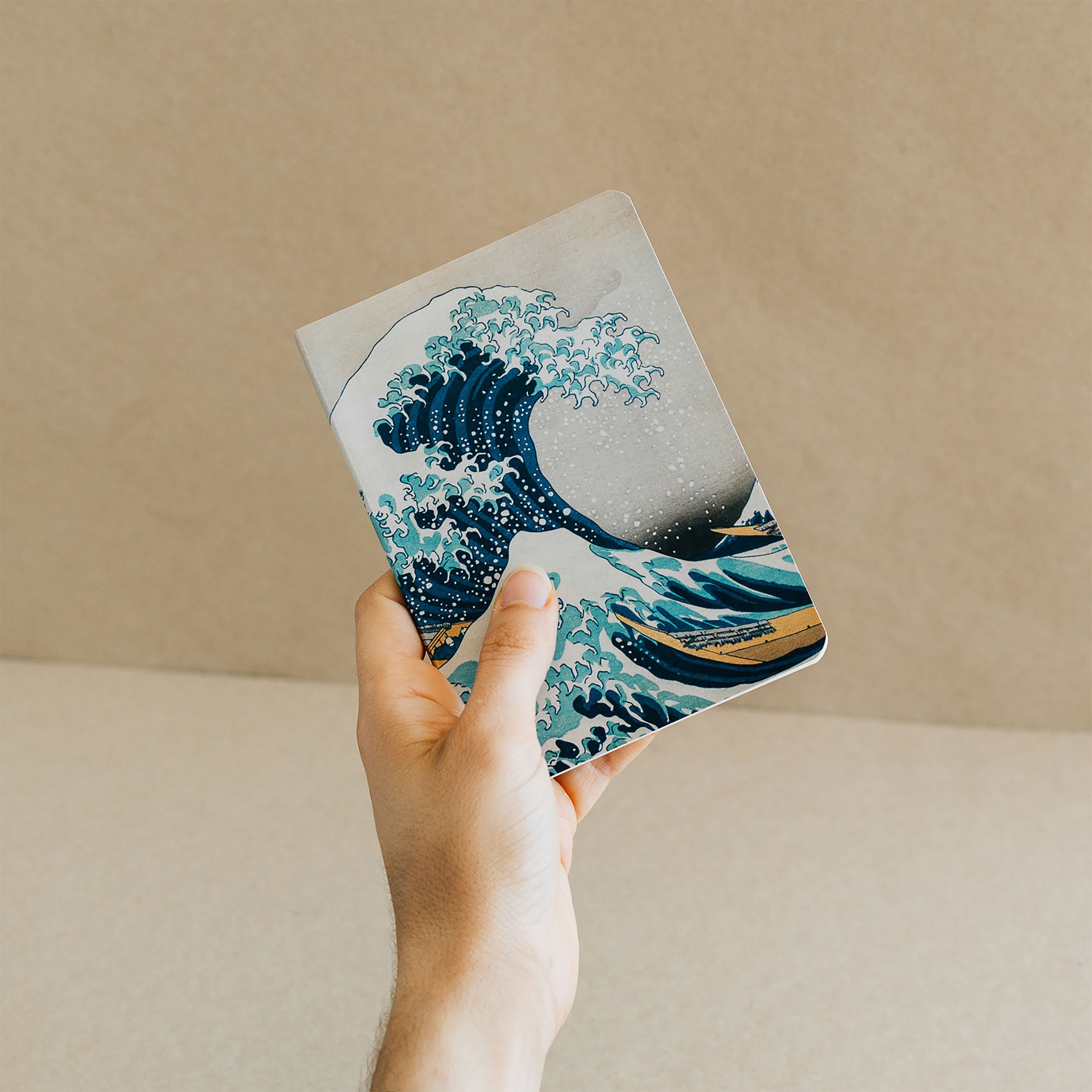 Product image The Great Wave off Kanagawa - Katsushika Hokusai Notebooks Set of 3