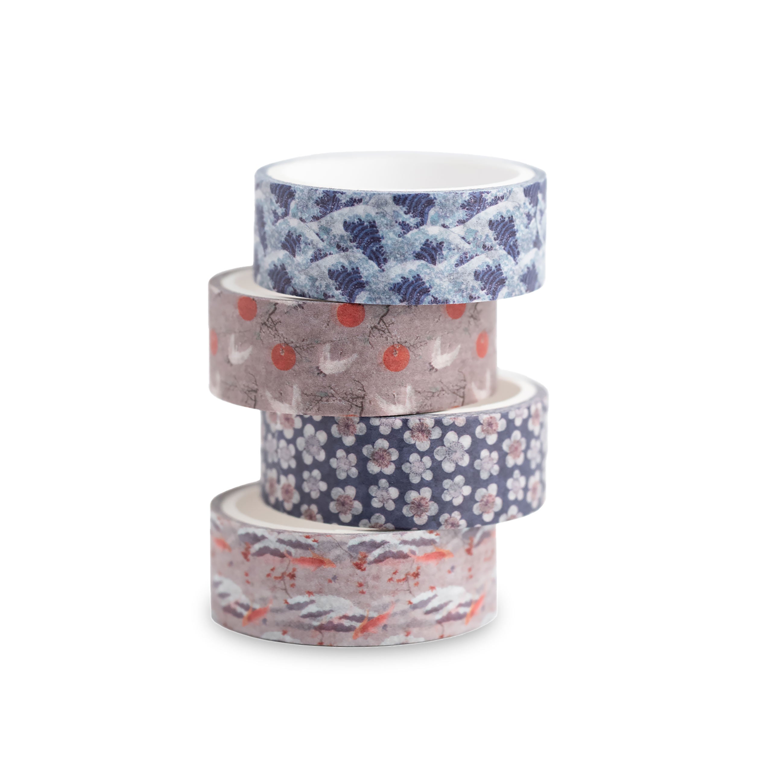 Product image The Great Wave off Kanagawa - Katsushika Hokusai Washi Tapes 4-piece Set