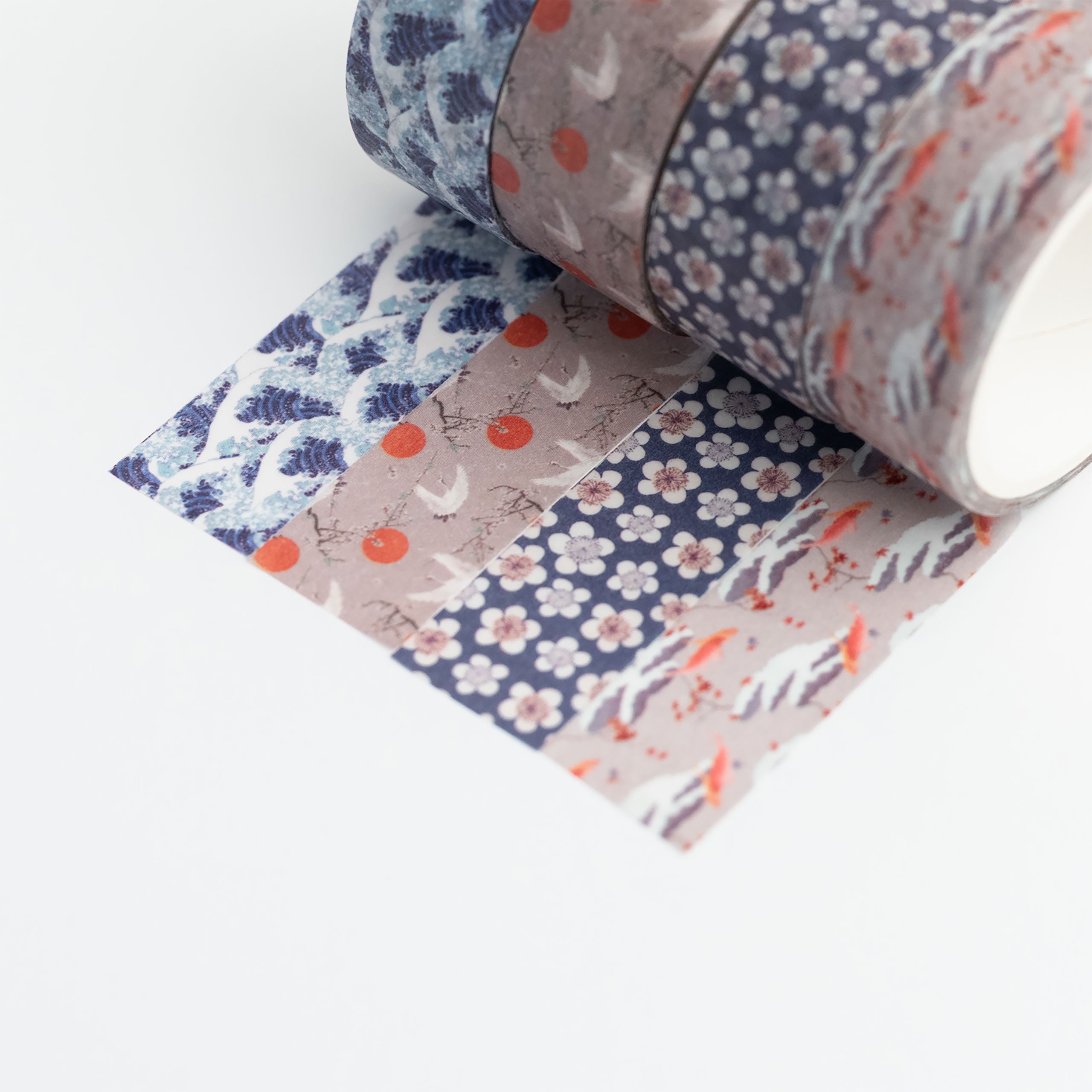 Product image The Great Wave off Kanagawa - Katsushika Hokusai Washi Tapes 4-piece Set