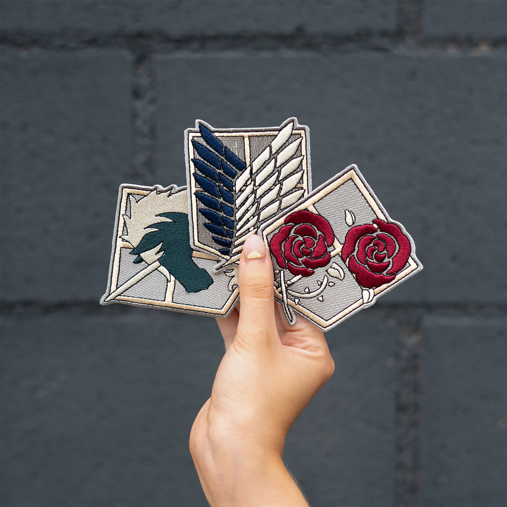 Product image Attack on Titan - Scout Patch 3-Piece Set