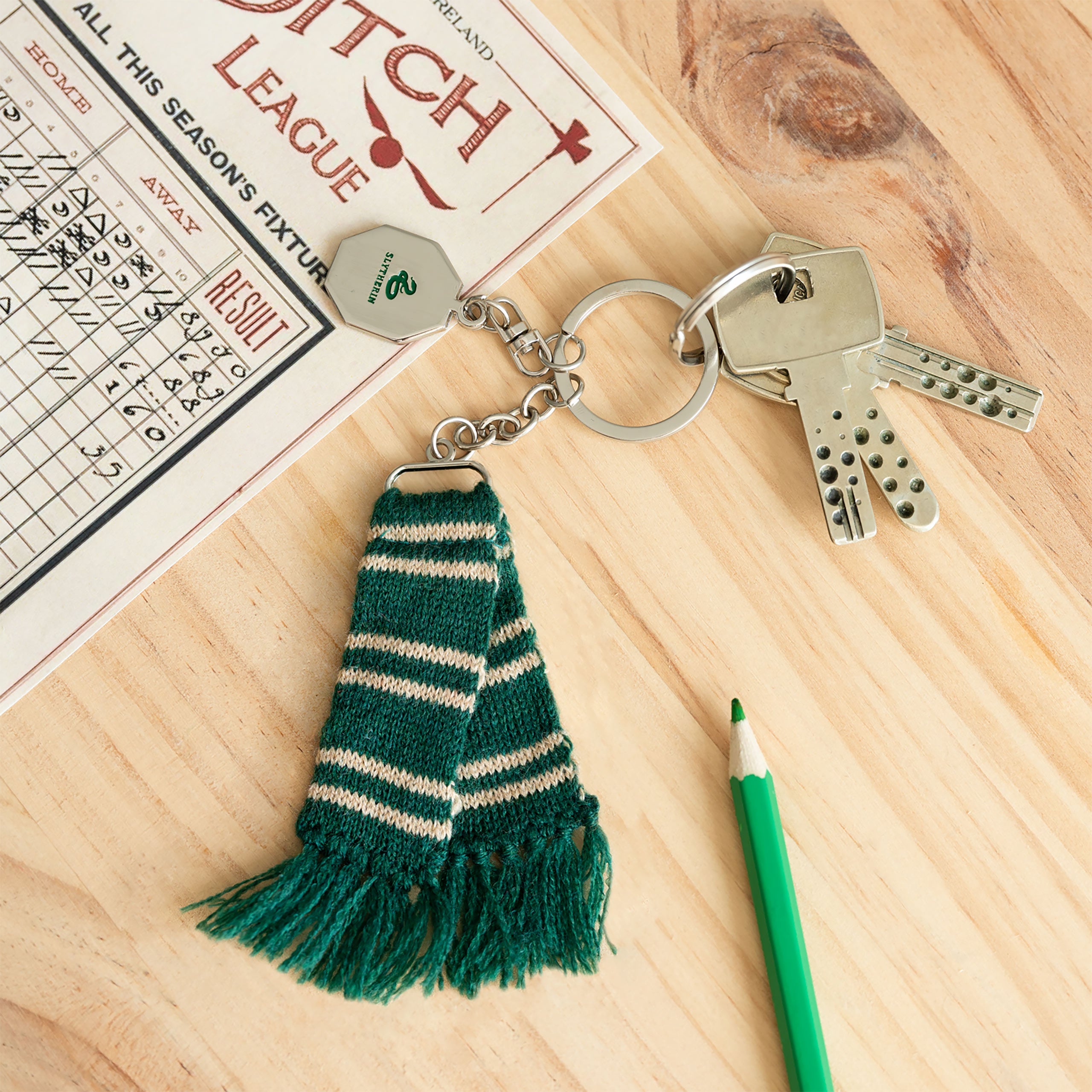 Product image Harry Potter - Slytherin Scarf Keychain