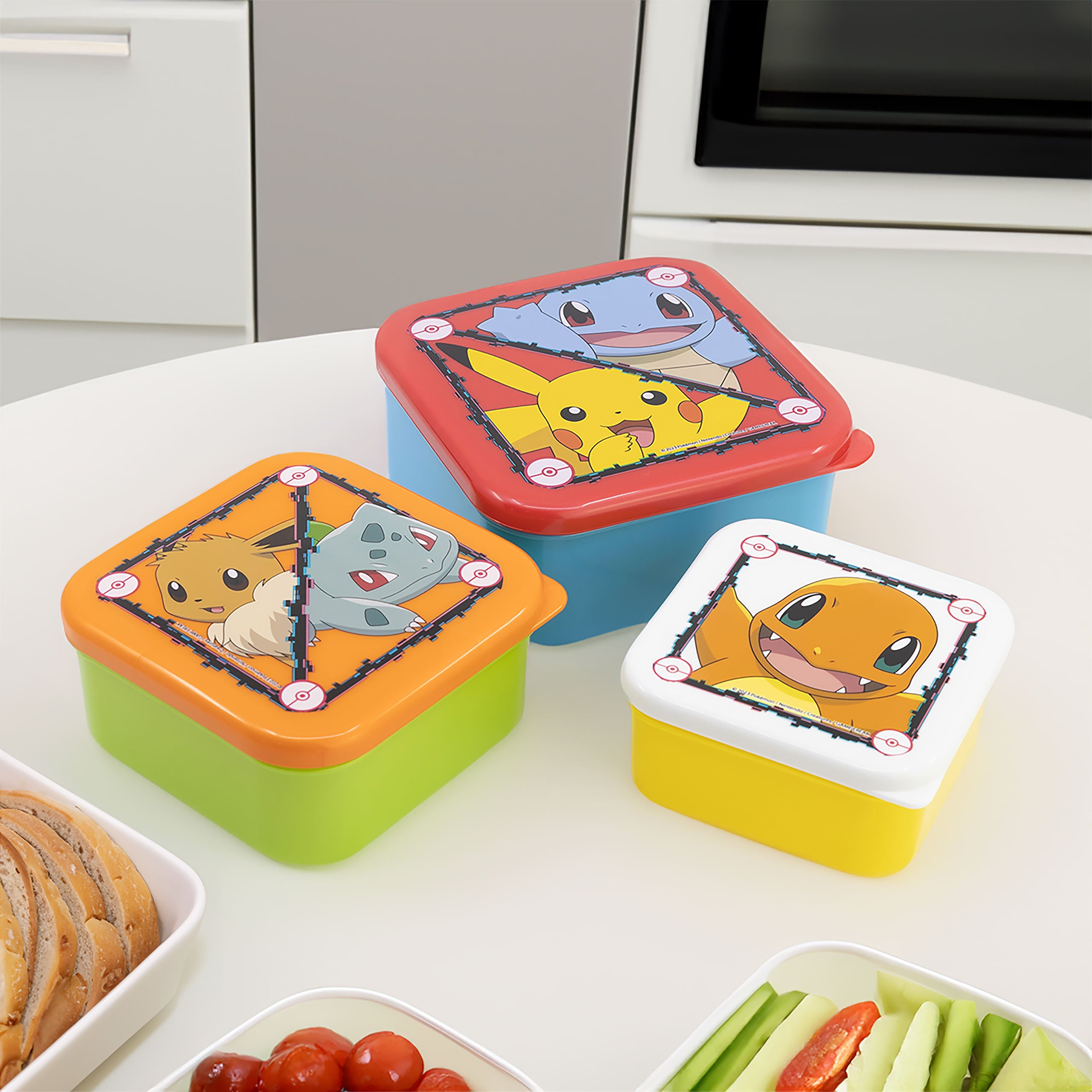 Product image Pokémon - Starters Lunch Box Set of 3