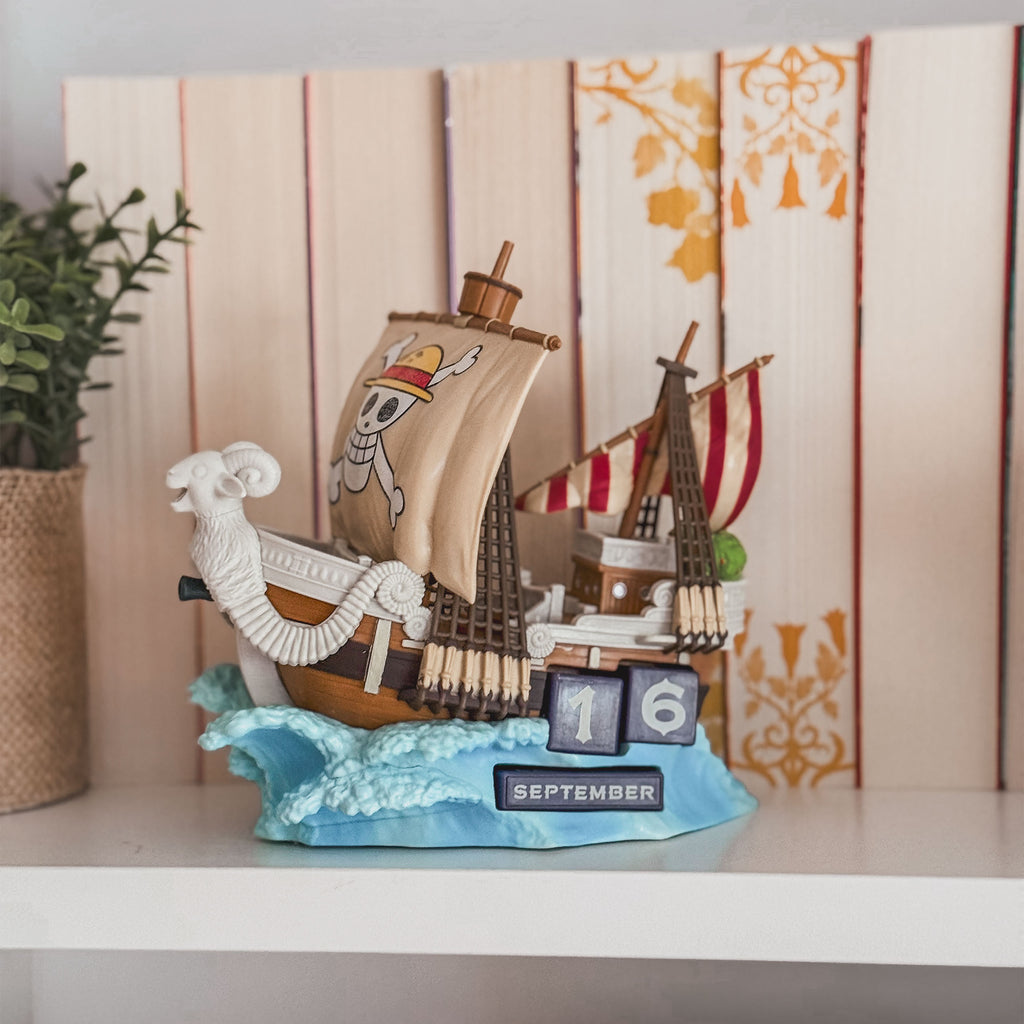 Product image One Piece - Going Merry 3D Perpetual Calendar