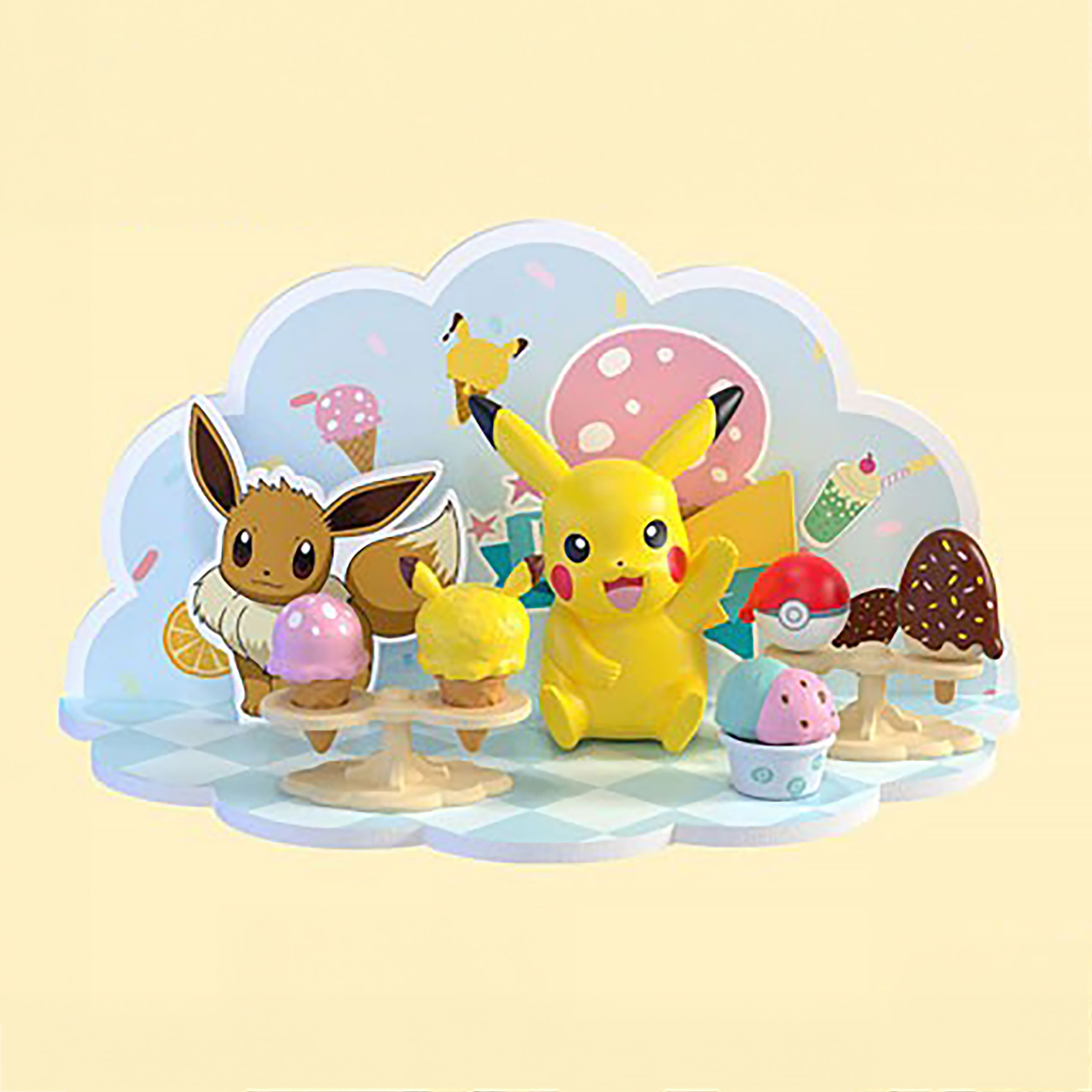 Product image Pokemon - Pikachu Ice Cream 3D SCENE Figure