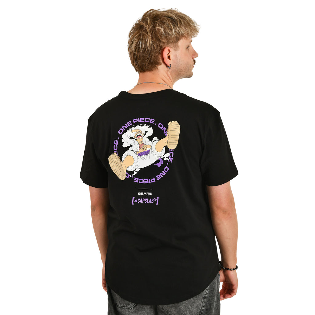 Product image One Piece - Monkey D. Luffy Gear 5 Capslab T-Shirt black