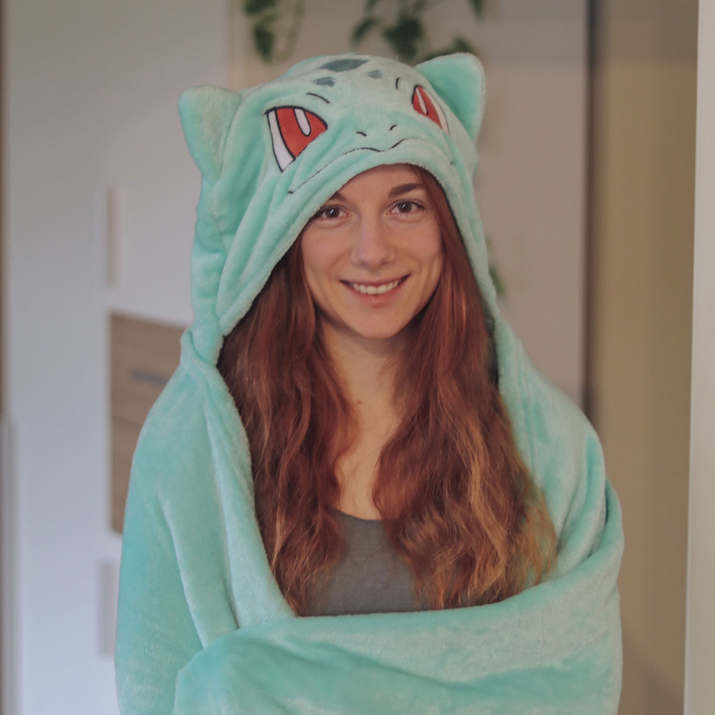 Product image Pokemon - Bulbasaur Hooded Blanket
