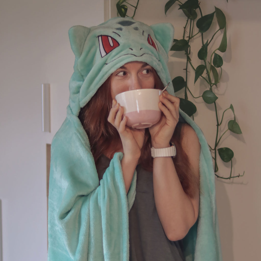 Product image Pokemon - Bulbasaur Hooded Blanket