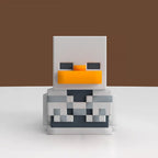 Product image Minecraft - Skeleton Mini TUBBZ Duck Figurine