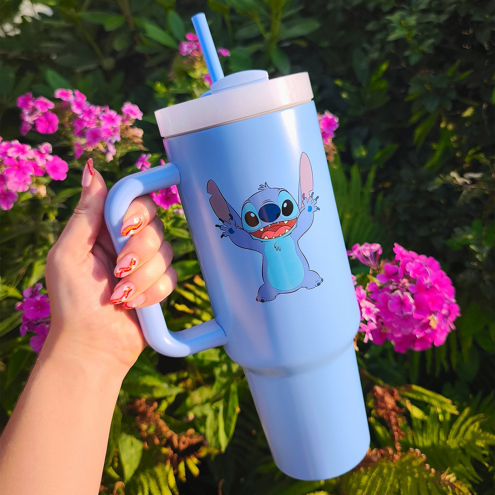 Product image Stitch To Go Cup with Straw - Lilo & Stitch