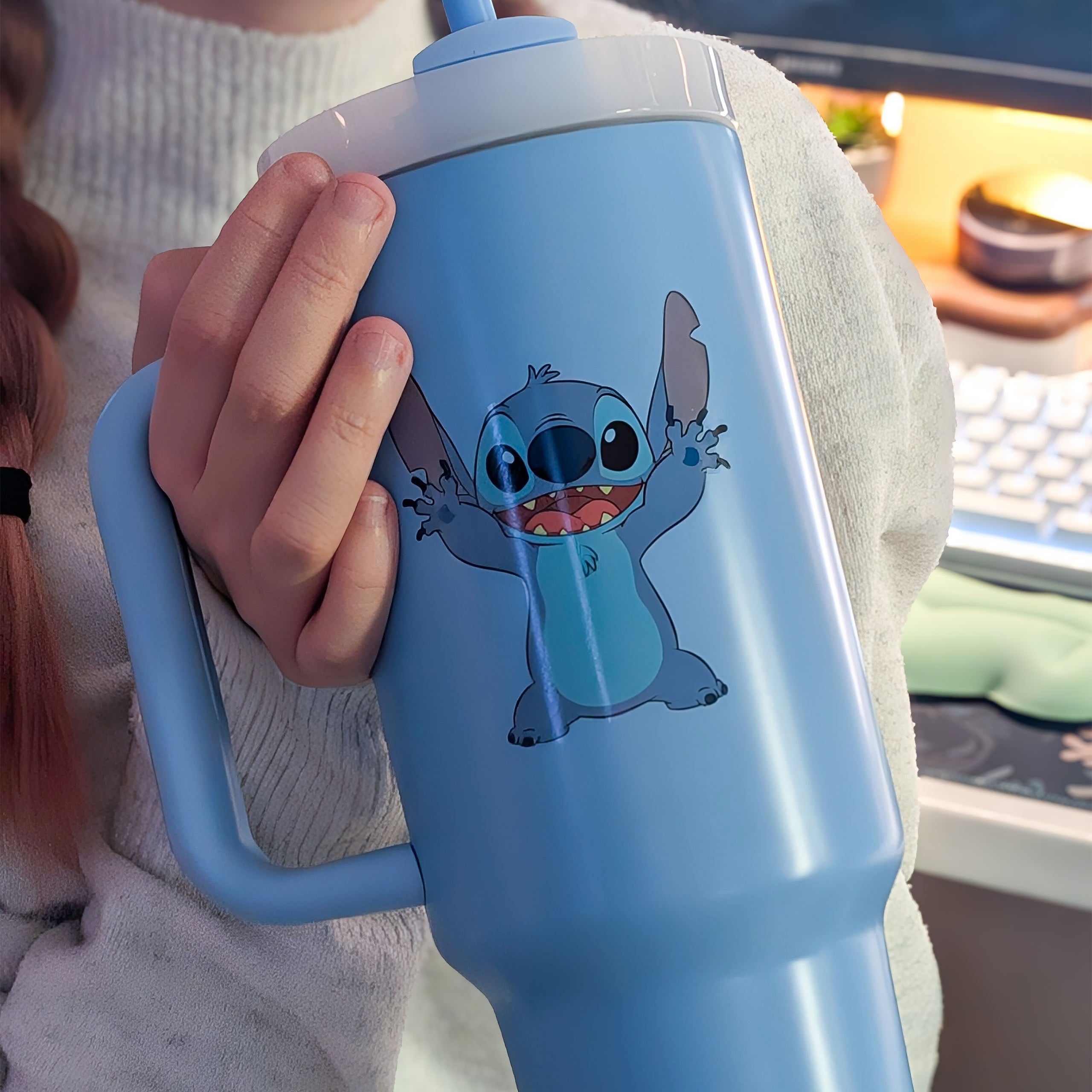 Product image Stitch To Go Cup with Straw - Lilo & Stitch