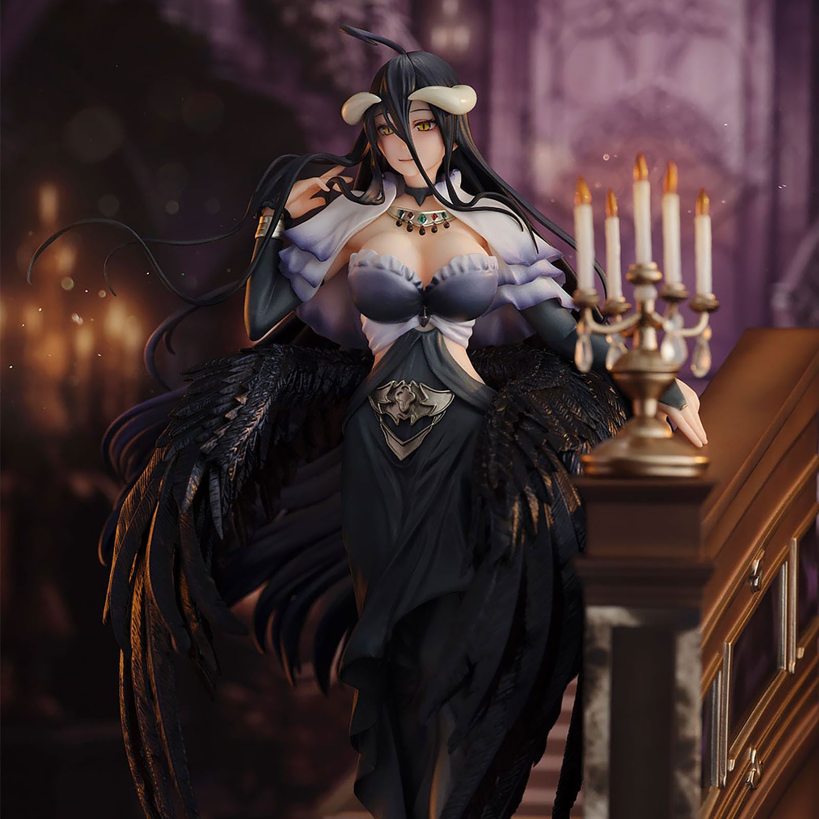 Product image Overlord - Albedo 1:7 Figure Jet Black Dress Version