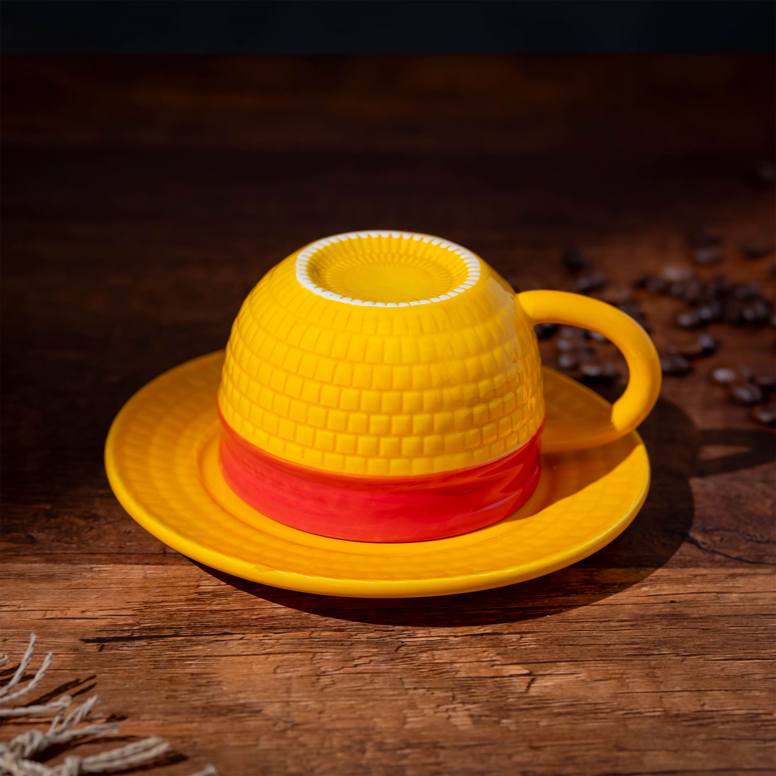 Product image Luffy Straw Hat Mug with Saucer - One Piece
