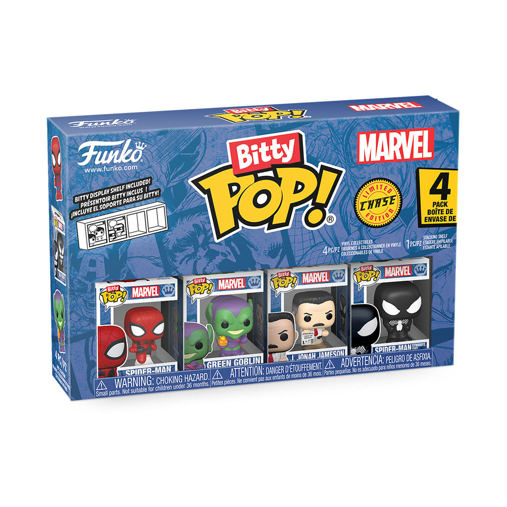 Product image Marvel - Spider-Man Funko Bitty Pop 4-Pack Figure Set Series 1