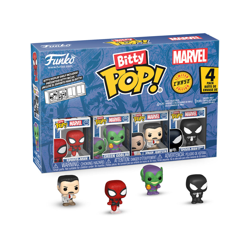 Product image Marvel - Spider-Man Funko Bitty Pop 4-Pack Figure Set Series 1