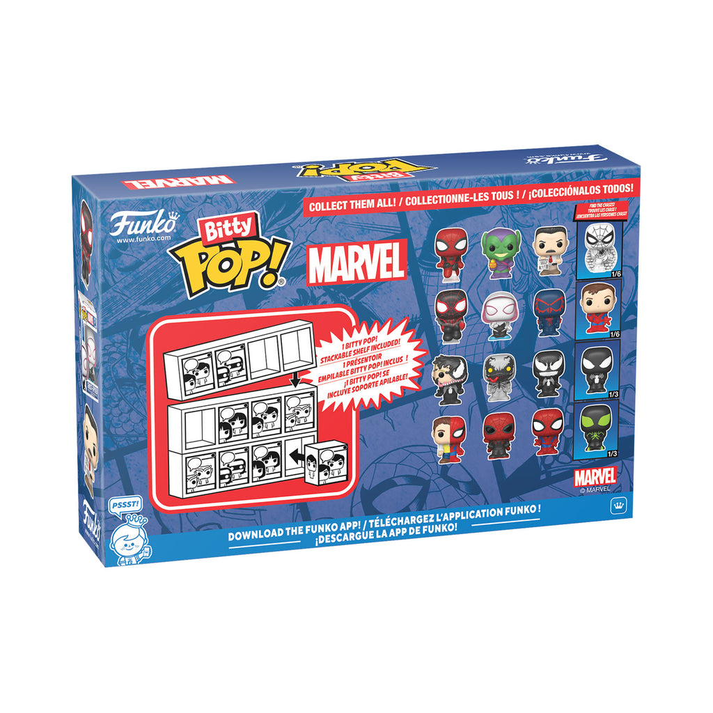 Product image Marvel - Spider-Man Funko Bitty Pop 4-Pack Figure Set Series 1