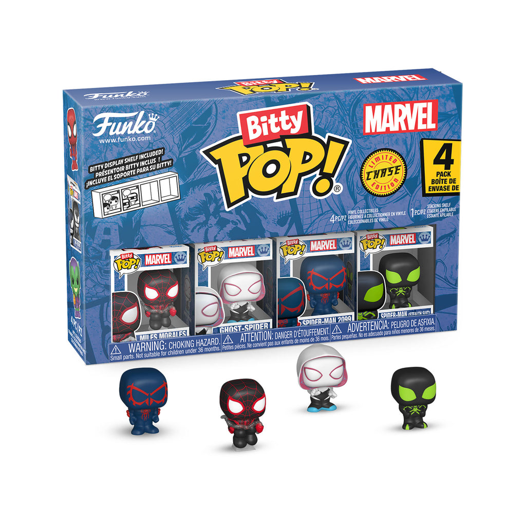 Product image Marvel - Spider-Man Funko Bitty Pop 4-Pack Figure Set Series 2