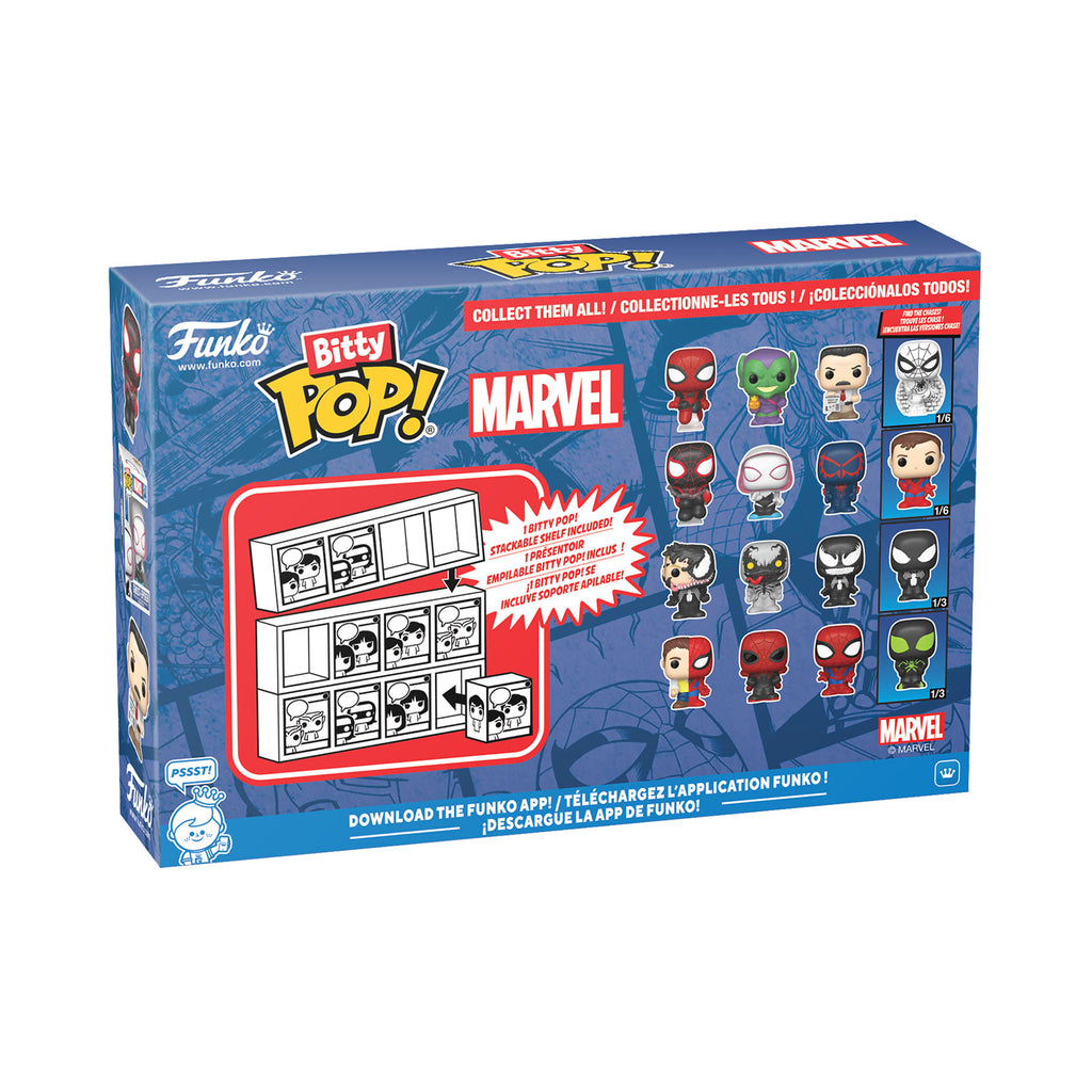 Product image Marvel - Spider-Man Funko Bitty Pop 4-Pack Figure Set Series 2