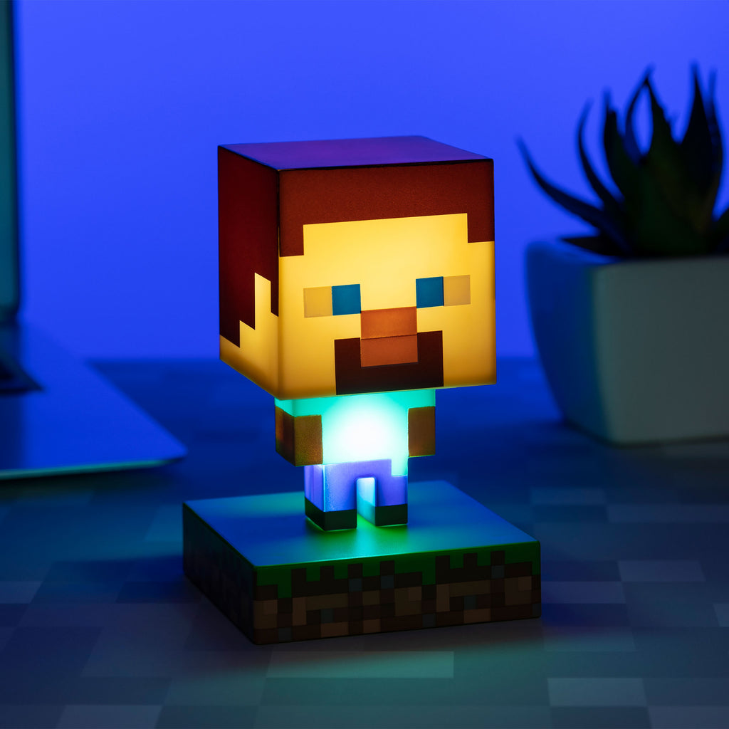 Product image Minecraft - Steve Icons 3D Table Lamp