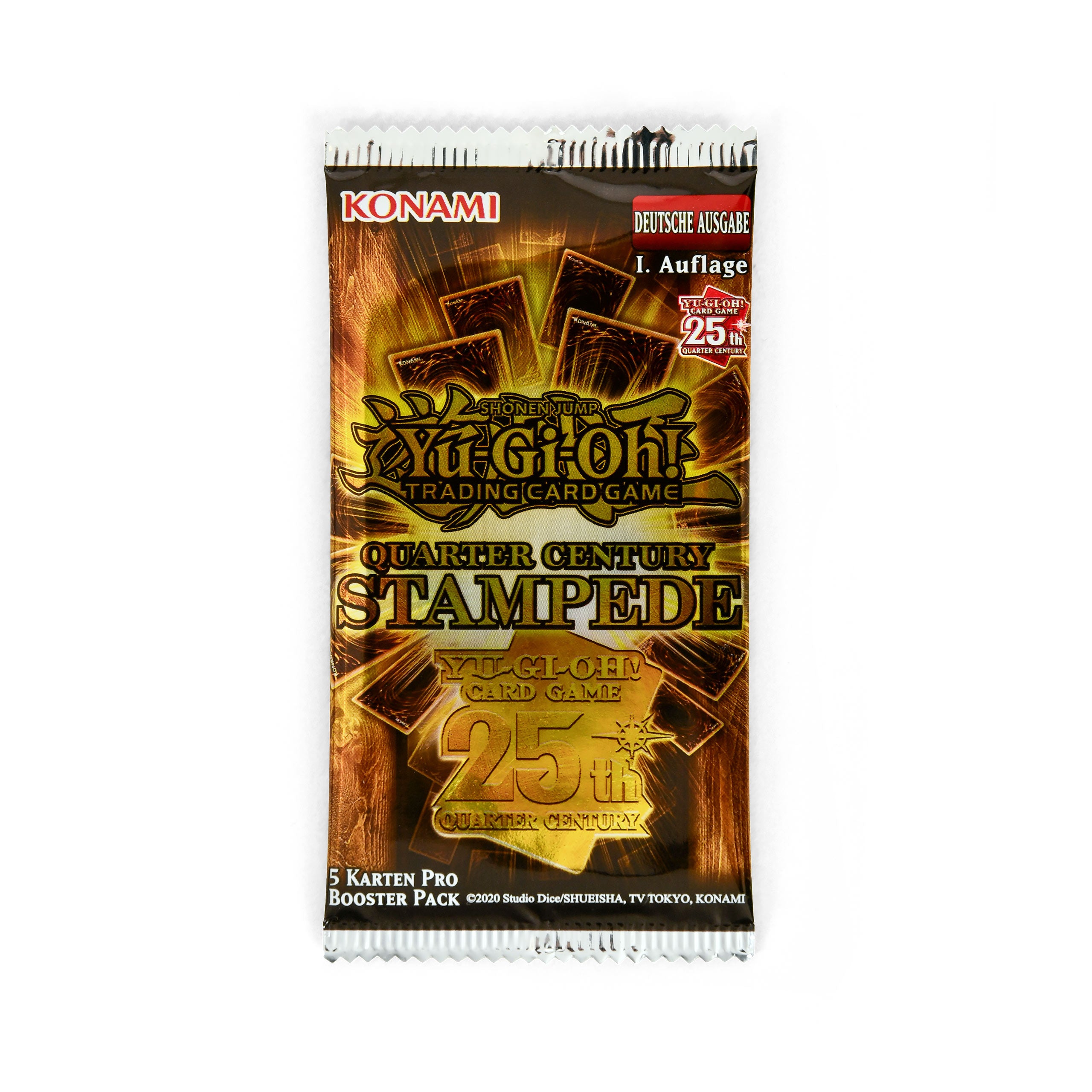 Product image Yu-Gi-Oh! - Quarter Century Stampede Trading Card Booster German Version