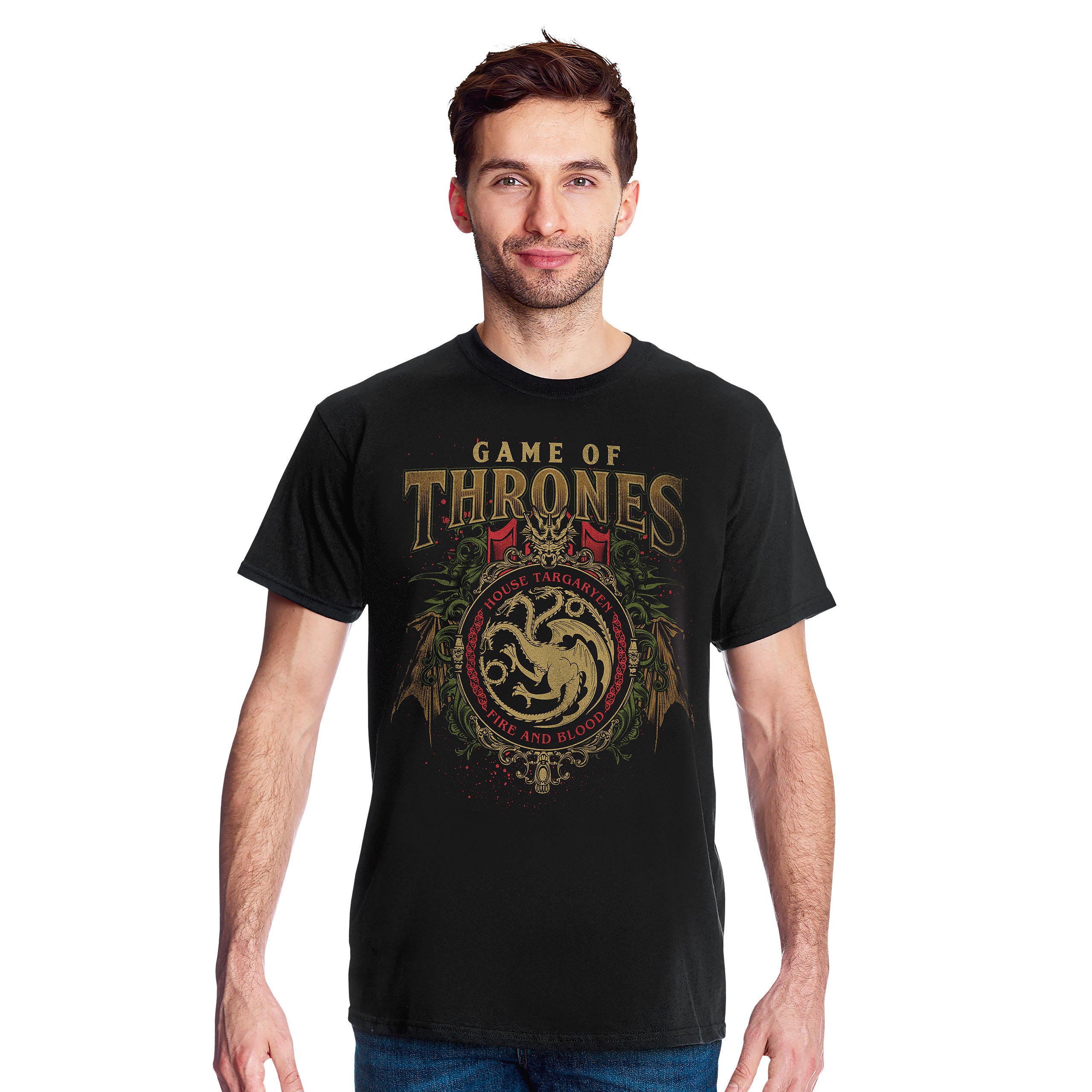Product image Game of Thrones - Targaryen Ornaments T-Shirt Black
