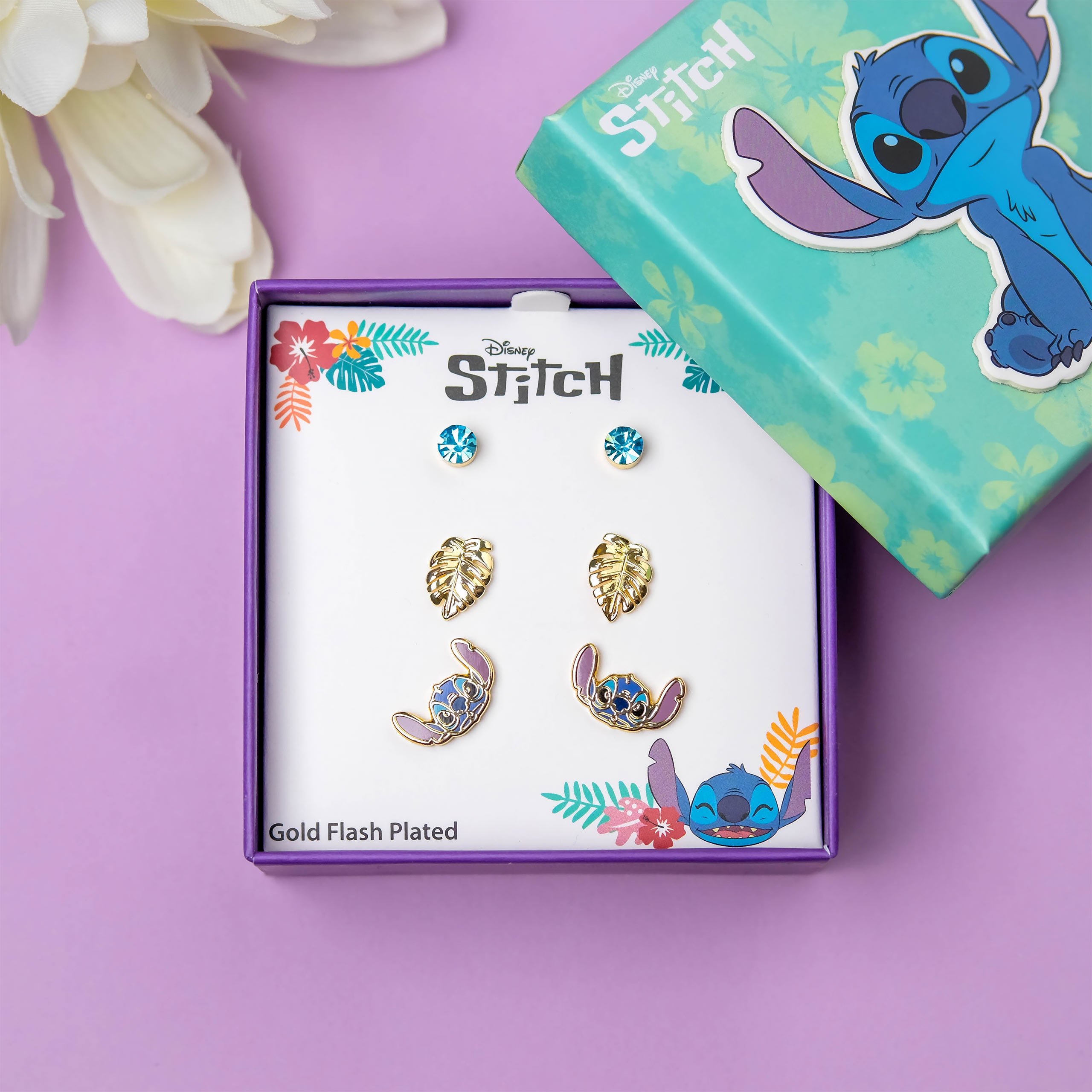 Product image Stitch Earrings 3-Piece Gift Set - Lilo & Stitch