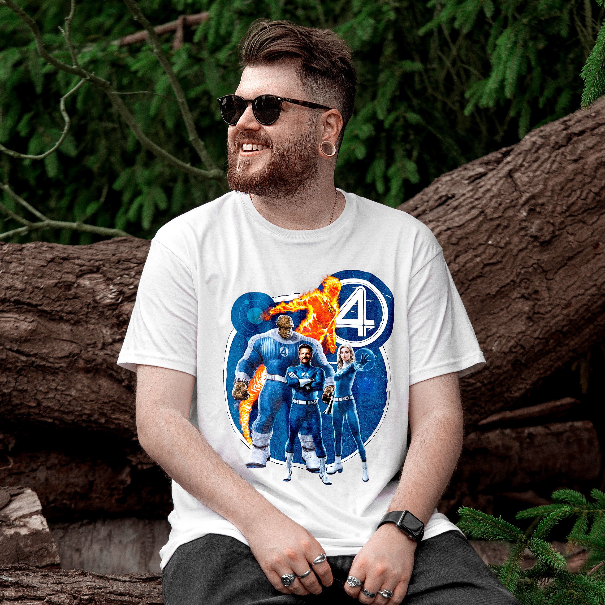 Product image Fantastic Four - Group T-Shirt white