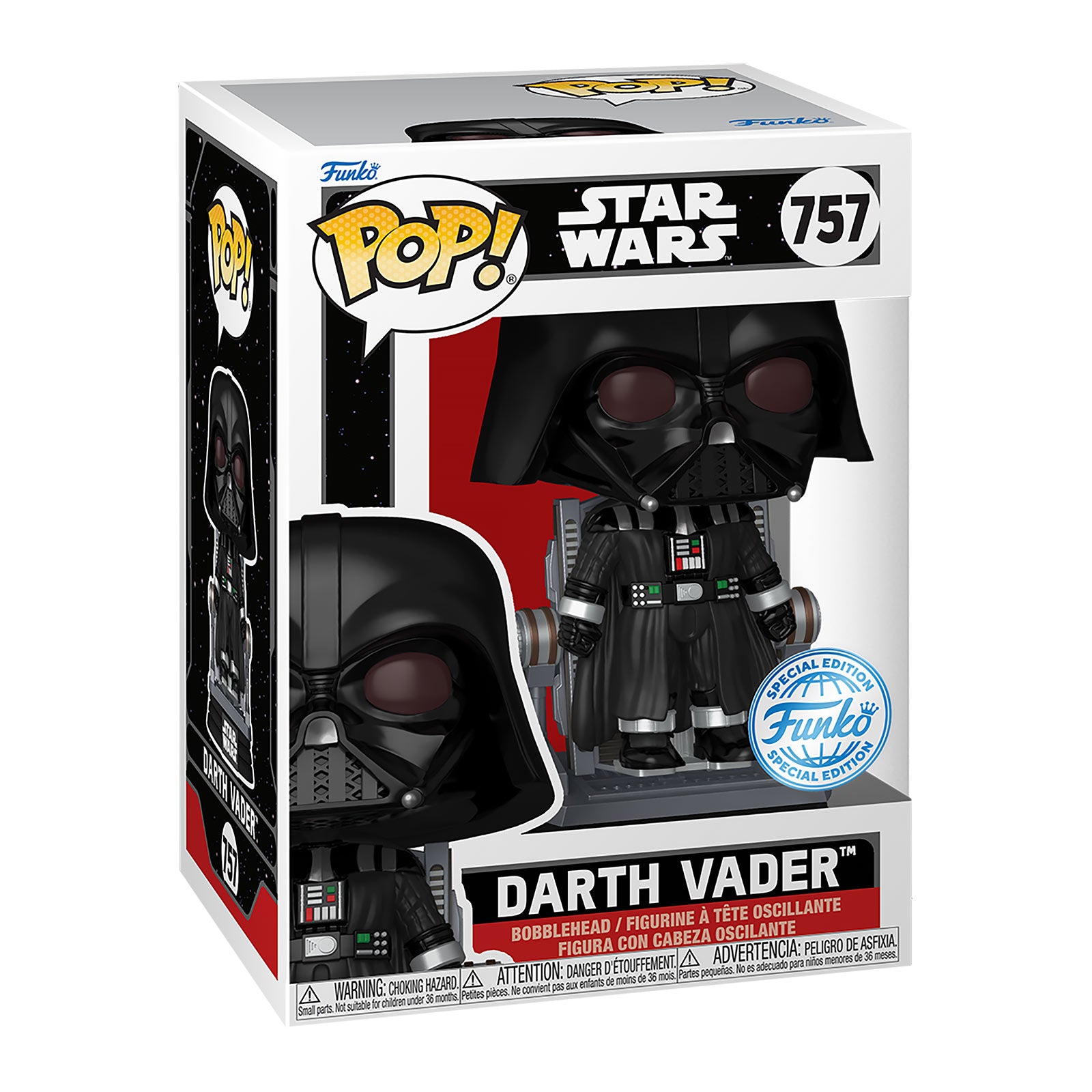 Product image Darth Vader Revenge of the Sith Funko Pop Bobblehead Figure - Star Wars
