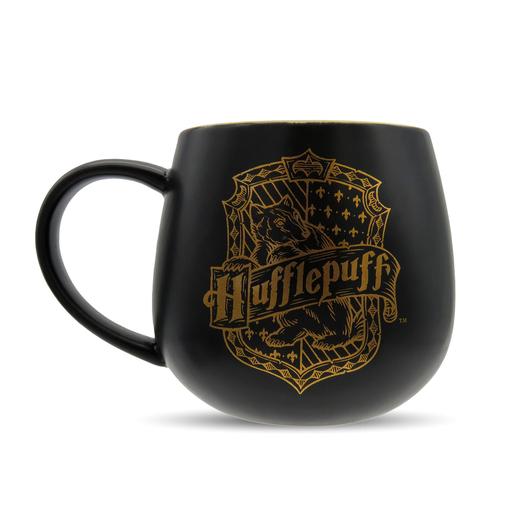 Product image Hufflepuff Mug with 3D Hogwarts Crest Inside - Harry Potter