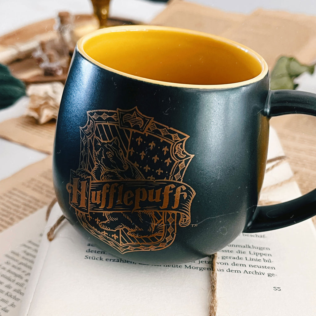 Product image Hufflepuff Mug with 3D Hogwarts Crest Inside - Harry Potter
