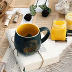 Product image Hufflepuff Mug with 3D Hogwarts Crest Inside - Harry Potter