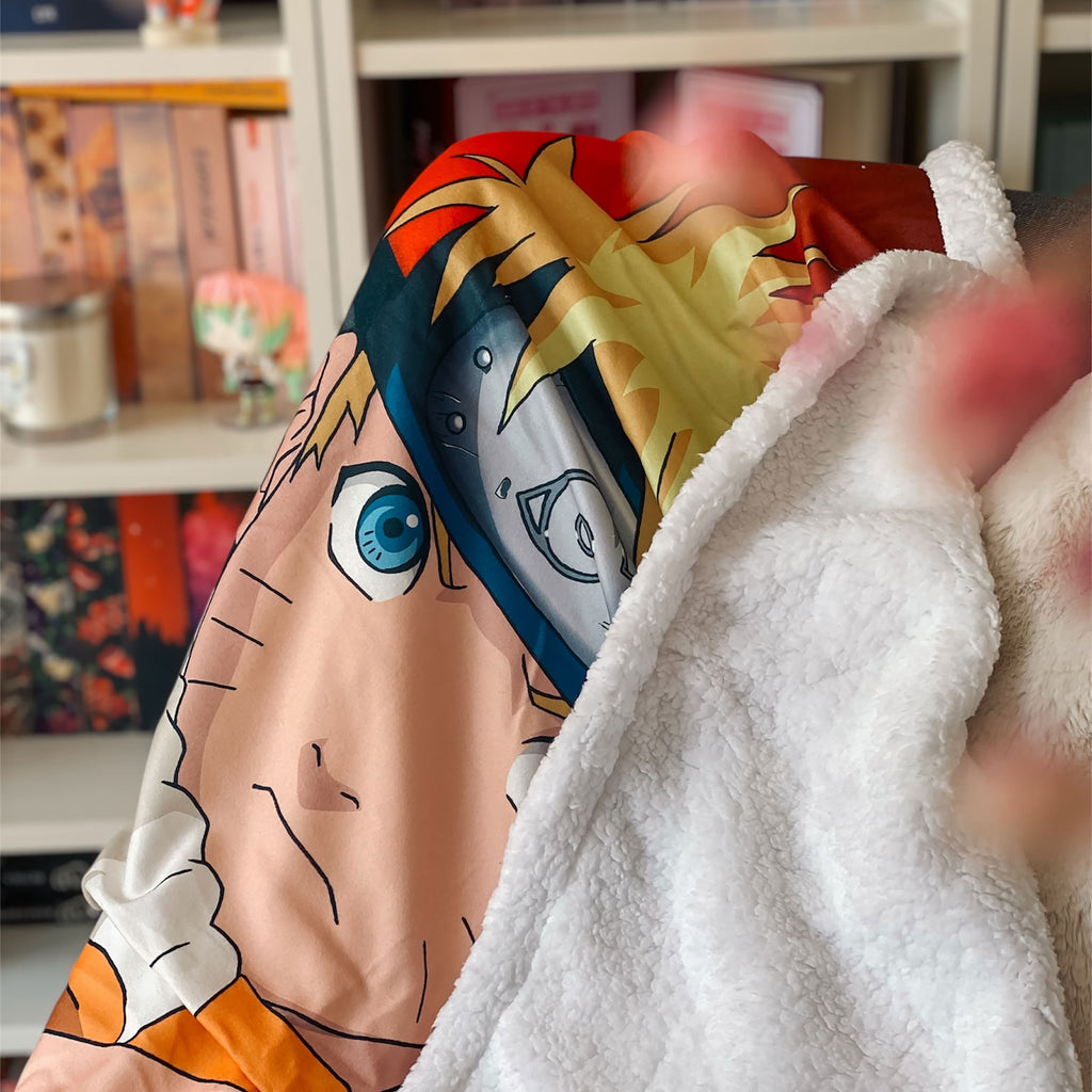 Product image Naruto Shippuden - Plush Blanket with Teddy Fleece